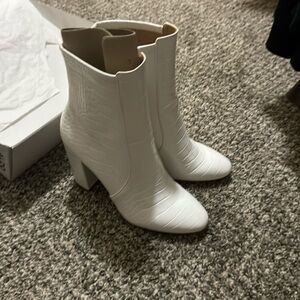 White boots